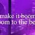 Boom Boom Boom To The Beat VICKI VOX