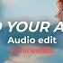 Into Your Arms Tiktokversion Ava Max Ft Witt Lowry Edit Audio