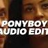 Ponyboy Sophie Edit Audio