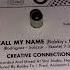 Creative Connection Call My Name Bobby S Mix 1985