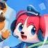 Police Officers Meet Jellyfish Safety Tips Cartoons For Kids Sheriff Labrador