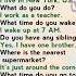 Simple Questions And Answers Learnenglish English