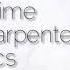 Bad Time Sabrina Carpenter Lyrics
