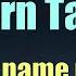 Modern Talking No Face No Name No Number Karaoke Version VT