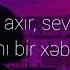 Əsmər Məmmədli Yağış Yağır Sevgilim Lyrics