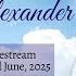 Junior Alexander Funeral Livestream