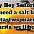 Luke Bryan One Margarita Lyrics