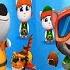 Talking Tom Gold Run PRINCESS ANGELA VS KUNG FU HANK Vs Splashy Tom VS ELF ANGELA Catch The Raccoon