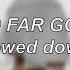 Hidden Citizens Ft Svrcina Too Far Gone Slowed Down