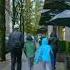 Rain Walk Under Umbrella Waterfront Station To Robson Street