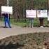 В Улан Удэ вышли на митинг родные погибшего на пожаре сотрудника ДНС