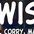 Joel Corry Feat Mabel I Wish Lyrics
