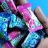 2 Flavored Edible Slime Chewing Gum Shorts