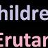 Come Little Children Erutan Karaoke