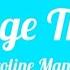 Teenage Therapy Caroline Manning Lyrics