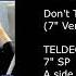 BEAU SEXON Don T Tell Me No Lies 7 Version 1985