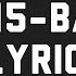 K1 N15 Bando Lyrics
