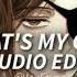 That S My Girl Fifth Harmony Edit Audio Short Audio