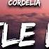 Cordelia Little Life Lyrics I Think I Like This Little Life