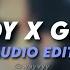 Greedy X Greedy Tate McRae X Ariana Grande Audio Edit