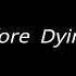 Killstation Days Before Dying Lyrics