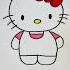 Hello Kitty Drawing Tutorial Easy Hellokitty Shorts