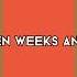 YUNGATITA 7 Weeks And 3 Days Lyrics Video Sped Up