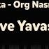 İzmir Marşı Melodika Org Notaları Nasıl Çalınır