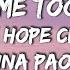 NEW HOPE CLUB X DANNA PAOLA KNOW ME TOO WELL Lyrics