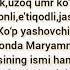 Imron Ismining Ma Nosi Nima Abdurauf Sohodillayev