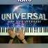 Universal Studios Intro On Piano Universalstudios Shorts