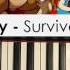FNAF 2 Song Survive The Night By MandoPony Piano Cover Patreon Dedication 103