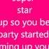 Pink Get This Party Started Lyrics