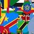 Africa Timeline Of National Flags 1600 2020