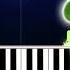 The Gummy Bear Song SLOW EASY Piano Tutorial By PlutaX