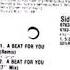 Pseudo Echo A Beat For You Remix Vinyl