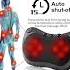 Relaxation Massage Pillow Vibrator Electric Neck Shoulder Back Heating Home Stressrelief Massage
