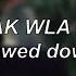 Inez Menak Wla Meni Mashup Slowed Down