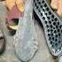 The Soles Of Ladies Old Shoes Came Off
