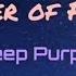 Deep Purple Soldier Of Fortune Lyrics