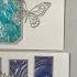 CAS Embossed Alcohol Ink Cards