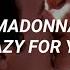 Madonna Crazy For You Sub Español 13 Going On 30