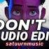 Look Don T Touch Odetari Carde Clair Edit Audio