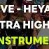 BEST UHQ IVE HEYA Official Instrumental 100