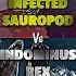 Indominus Rex Vs Infected Sauropod Indominusrex Primal Vsedit Vsbattle Kaijubattle Wisedit