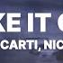 Playboi Carti Poke It Out Lyrics Ft Nicki Minaj Woah Woah Bad B Tch Poke It Out