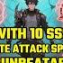 10 SSS TALENTS AT LVL 1 INFINITE Crit INFINITE Attack Speed NO COOLDOWNS I M UNBEATABLE