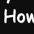 Ben Howard Only Love With Lyrics