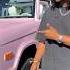This PINK Vintage Bronco Is SWEET
