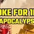 TRADE 1 COKE FOR 1KG OF GOLD I TRAVEL TO AN APOCALYPSE IN MY DREAMS